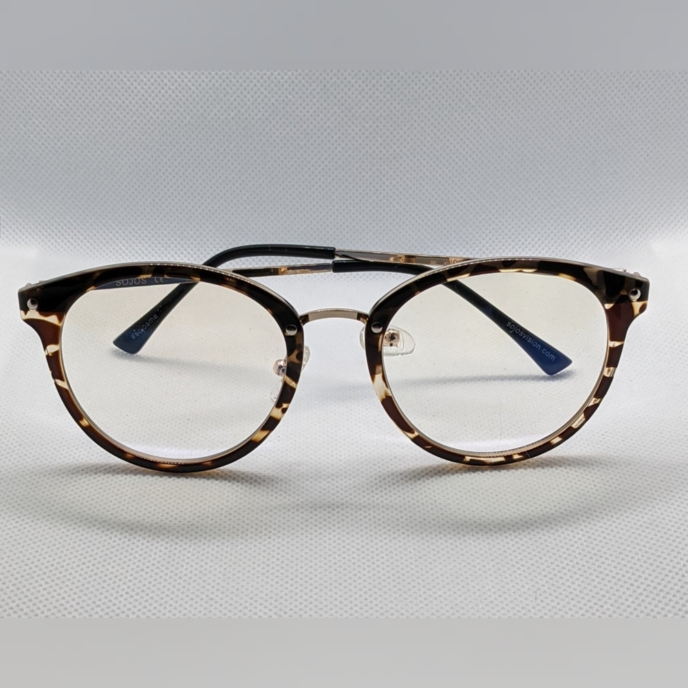 Blue Light Filter Glasses // Cheetah Print